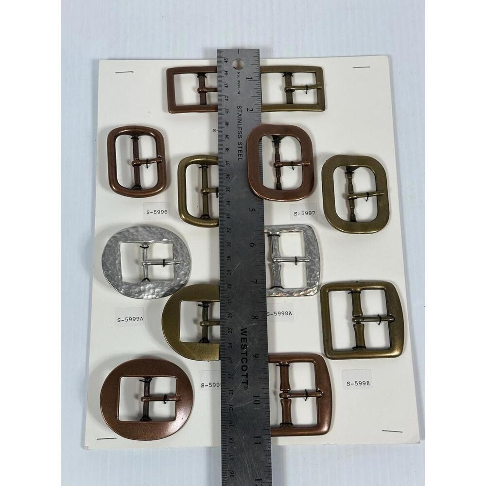 Sample Card Salesman Shoe Buckles Ornamentation E. E. Weller Co Providence RI - Picture 3 of 4